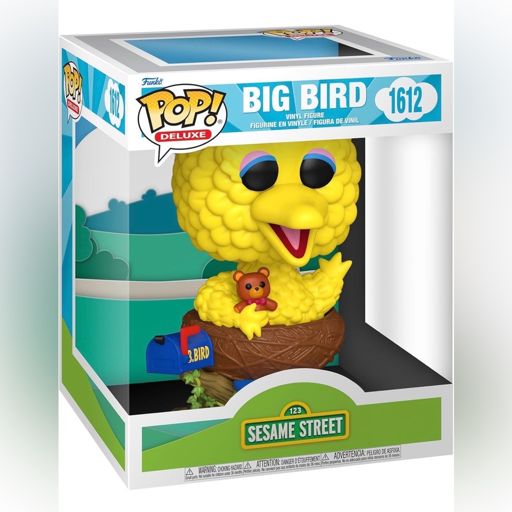 Funko Pop Deluxe #1612 Sesame Street Big Bird Brand New